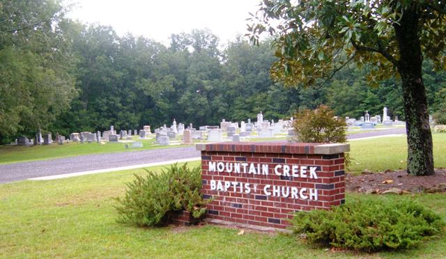 Mountain Creek Baptist Church Cemetery